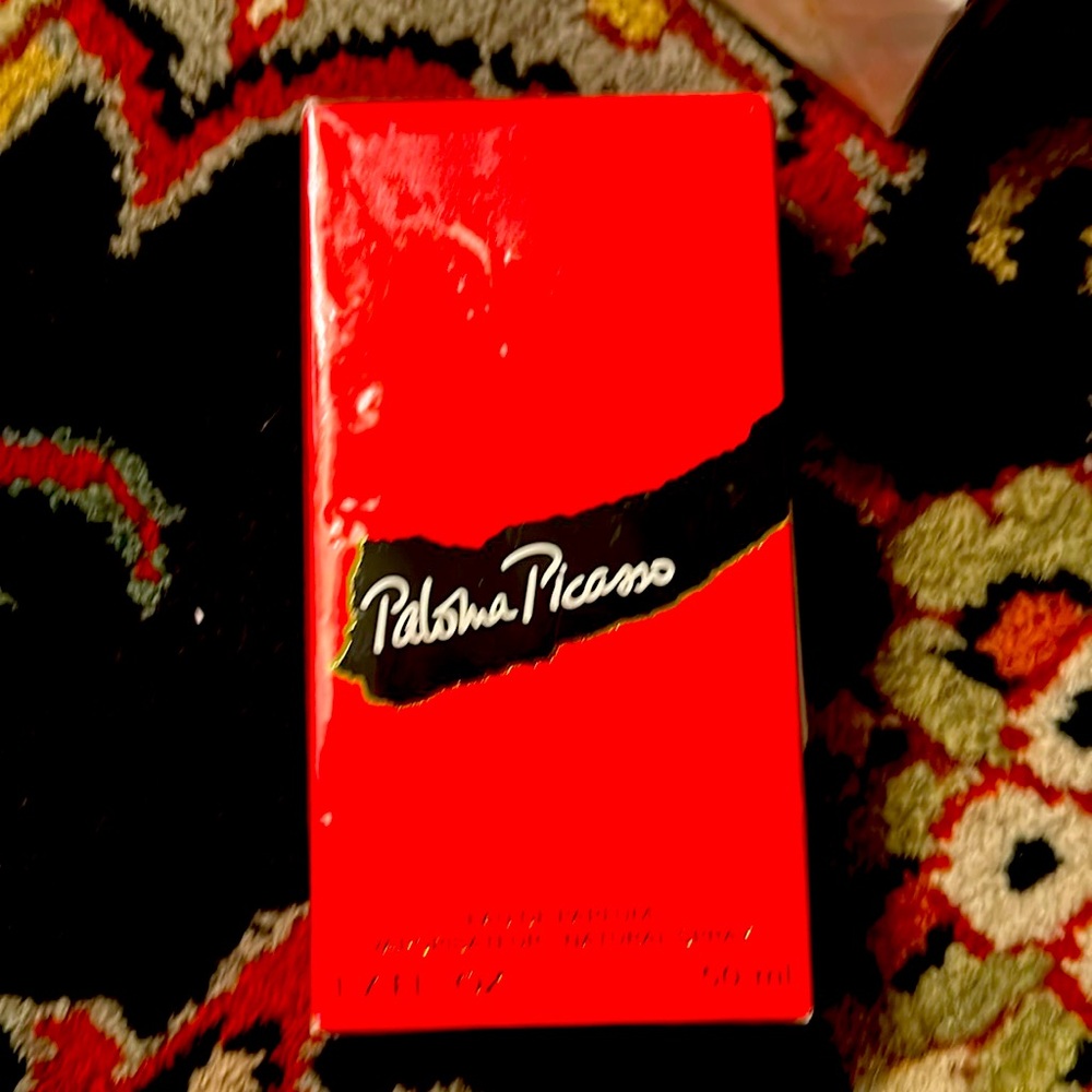 Paloma Picasso Eau de Parfum in Vibrant Red Packaging